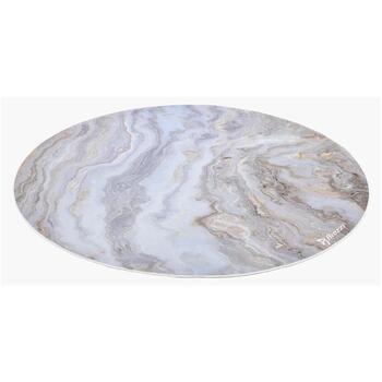 Arozzi Zona AZ-ZONA-PAD-WTM, круглый напольный коврик, 121 см, 3 мм, микрофибра, нескользящий (AZ-ZONA-PAD-WTM)