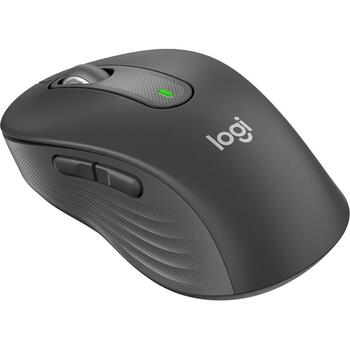 Logitech USB datorpele Signature M650 910-006253, 4000 DPI, 5 pogas, Bluetooth, akumulators AA, grafīta krāsa (910-006253)