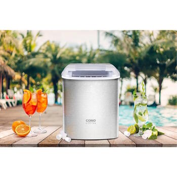 Быстрая машина для приготовления льда 120W 2.2 L нержавеющая сталь IceChef Pro 03302 Caso (03302)