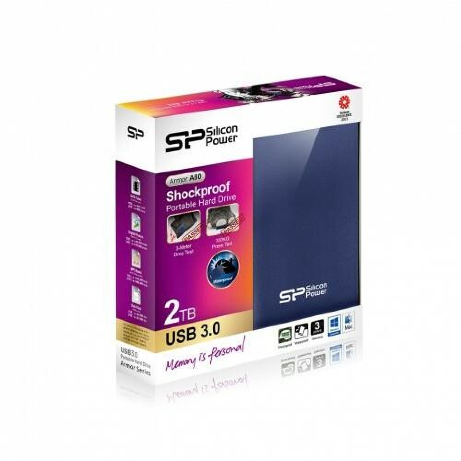 Silicon Power Armor A80 SP020TBPHDA80S3B, 2TB, 2.5