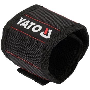 Yato магнитный браслет YT-74051, 310мм, 90мм, 5 магнитов, нейлон, крепление Velcro, универсальный размер (YT-74051)
