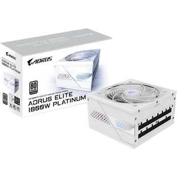 Gigabyte Datora barošanas bloks GP-AE1000PMPG5ICE, 1000W, 80 PLUS Platinum, pilnībā modulārs, 120mm ventilators (GP-AE1000PMPG5ICE)