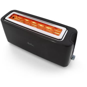 Jata Tosteris JETT1579, 900 W, melna, elektroniskā vadība, termoizolēts korpuss, atkausēšanas funkcija, izņemama drupaču paplāte (JETT1579)