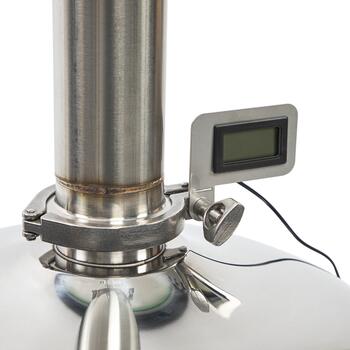 Browin дистиллятор HawkStill ColdFingers 343010, 60L, 60.3mm, 3500W, регулятор мощности, Tri-Clamp, INOX (343010)