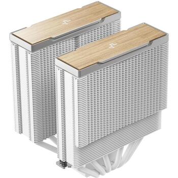 Deepcool Procesora dzesētājs AK620 G2 WH R-AK620G2-WHNNMN-GJD, 57.76 cfm, 28.87 dBA, 2 ventilatori, 6 siltuma caurules (R-AK620G2-WHNNMN-GJD)