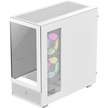 Gamemax korpuss NEX C51 WH, ATX/BTF, 7 paplašināšanas sloti, 1+1x3.5