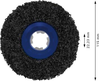 X-LOCK tīrīšanas disks N377 Metal, Ø115mm, Mazām leņķa slīpmašīnām PRO N377 TĪRĪŠANAS DISKS, 2608621832, BOSCH (2608621832)