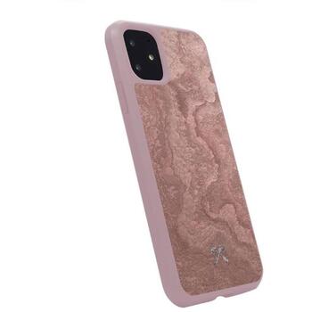 Woodcessories Stone Edition iPhone 11, STO062, 6.1 дюйм, красный, гибкий камень, силиконовая рамка, Qi зарядка (STO062)