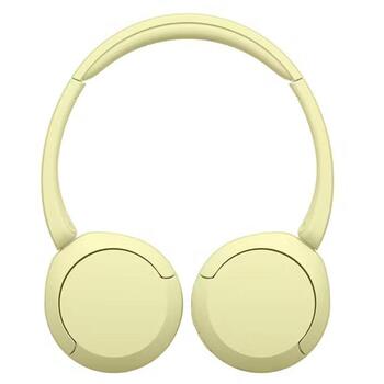Sony Наушники WH-CH520 Код WHCH520Y.CE7, беспроводные, желтые, Bluetooth 5.2, стерео, 50ч работы аккумулятора (WHCH520Y.CE7)