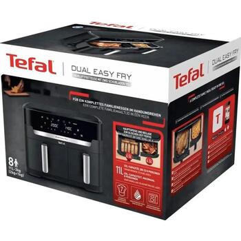 Tefal karstā gaisa friteris EY942HE0, 2700 W, 11 L, 2 atvilktnes, 7 programmas, sinhronizācijas funkcija (EY942HE0)