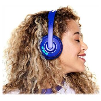 Skullcandy Наушники S5CSW-M712, 22ч, 30Ω, Bluetooth 5.0, Микрофон, Cobalt blue, Складные, 3.5mm кабель (S5CSW-M712)