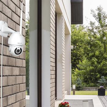 Tellur умная WiFi уличная камера TLL331451, 3MP, Ultra HD, наклон 0°~+120°, панорамирование 0~350°, IP65 (TLL331451)