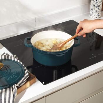 Salter Chester кастрюля BW13771GR, 3.4L, 24см, зеленая, чугун, с крышкой, газ, электрическая, индукционная, керамическая (BW13771GR)