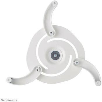 Neomounts потолочный крепеж для проекторов BEAMER-C80WHITE, высота 130-200 мм, максимальная нагрузка 15 кг, белый, 360° поворот (BEAMER-C80WHITE)