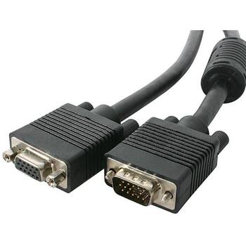 Sbox VGA удлинитель HD-15 M/F VGA-MF2, 2м, 26AWG, 8мм (VGA-MF2)