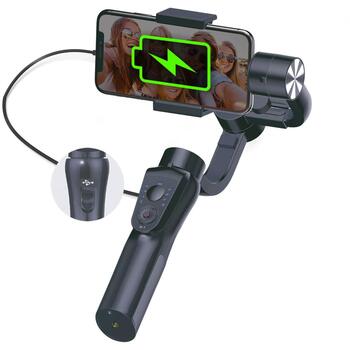 Goxtreme GX4 Стабилизатор 55245, 3 оси, 3600 мАч, 8ч, 330° наклон, 360° панорама, 160° поворот, Bluetooth, защитный чехол (55245)
