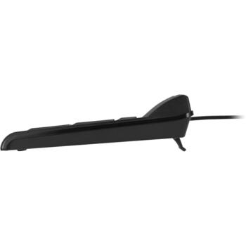 Asus клавиатура KU100 90XB05E0-BKB050 черная, USB, 2 м, 1 шт., 10 миллионов нажатий, прямой разъем, EST (90XB05E0-BKB050)
