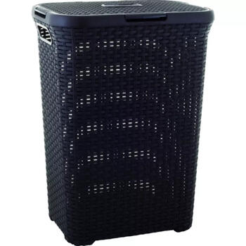 Veļas kaste Natural Style 60L Curver 0800707210 44,8x34,1x61,5cm tumši brūna (0800707210)