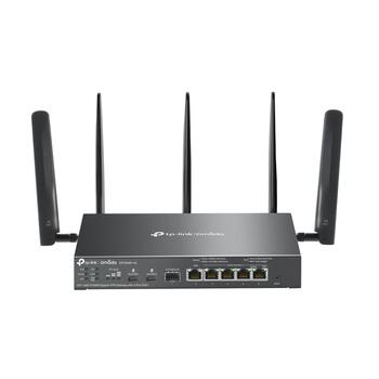 TP-LINK ER706WP-4G, AX3000 Gigabit VPN-шлюз, 4G+ Cat6, 5xGbE, 4xPoE+, 45W, WiFi 6, IPSec/SSL/WireGuard/OpenVPN/PPTP/L2TP (ER706WP-4G)