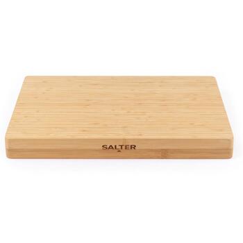 Salter Разделочная доска BW13307RD, 4x27,8x39,9см, коричневая, дерево, прочная, универсальная, легкое поднятие (BW13307RD)