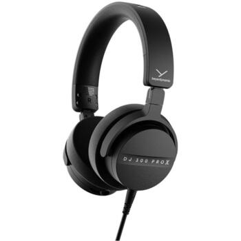 Beyerdynamic DJ наушники DJ 300 PRO X 1001619, 48 Ω, 5-35 кГц, 3,5 мм, адаптер 6,35 мм, накладные, закрытые, стерео, складные (1001619)
