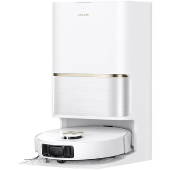Dreame Робот-пылесос L50 Ultra RLL51SE-WHITE, 28000 Па, 5200 мАч, 3,2 л, 250 мл, 4,5 л / 4,0 л, 1 боковая щетка, Wi-Fi, белый (RLL51SE-WHITE)