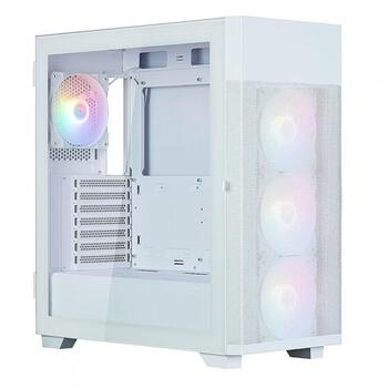 Zalman S5 NEO White ATX, 8800263650309, 2x2,5'' 3,5'' отсека, 4x120mm RGB вентиляторы, ATX/mATX/Mini-ITX (S5 NEO White)