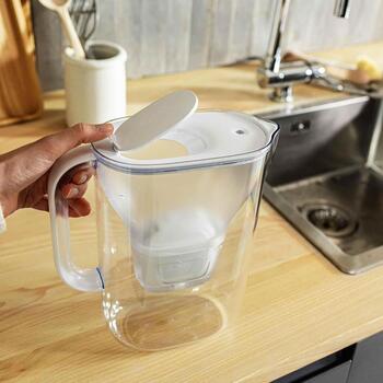 Brita Style фильтр-кувшин STYLE-WH, 2,4 л, 1,4 л, MAXTRA PRO, белый, пластик, LED-индикатор (STYLE-WH)