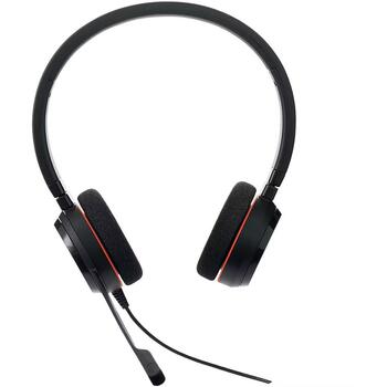 Jabra наушники Evolve 20 4999-829-269, USB-C, USB-A, стерео, проводные, 150-7000 Гц, 32 Ω, 28 мм, 93.6 дБ, 10 мВт, микрофон (4999-829-269)
