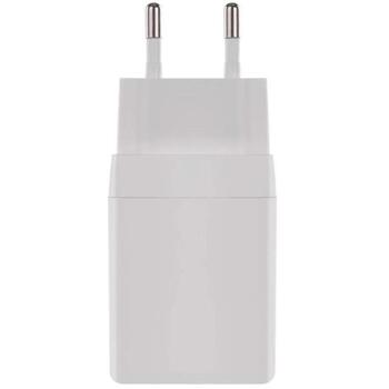 Emos Универсальное USB настенное зарядное устройство GaN V04G45, 45 Вт, 100–240 В, 2xUSB, быстрая зарядка, защита от перегрузки (V04G45)