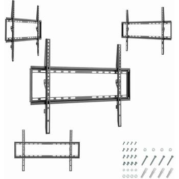 Gembird televizora stiprinājums WM-70F-03, atbalsta 1 televizoru, max. 35 kg, min. 94 cm, max. 177.8 cm (WM-70F-03)