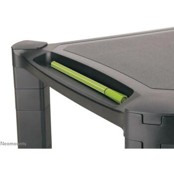 Neomounts monitors risers NSMONITOR20, augstuma regulēšana, maksimālā slodze 10 kg, minimālais ekrāna izmērs 25.4 cm (NSMONITOR20)