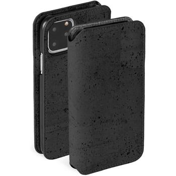 Krusell Birka PhoneWallet 61806, черный, искусственная кожа, блокнот, вырез под камеру, защита от царапин (61806)