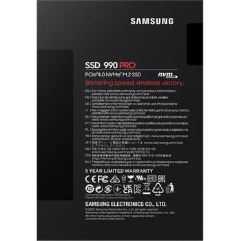 Samsung SSD M.2 MZ-V9P1T0BW 1TB, скорость чтения 7450 MB/s, скорость записи 6900 MB/s, PCIe 4.0, NVMe 2.0, V-NAND MLC (MZ-V9P1T0BW)