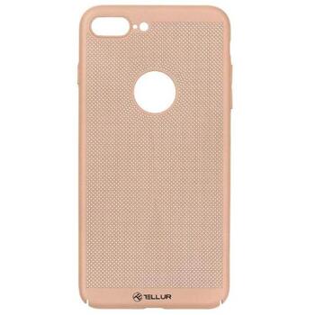 Tellur TLL121293 aizmugurējais vāciņš iPhone 8 Plus, rozā, polikarbonāts, siltuma izkliede, aizsardzība pret skrāpējumiem (TLL121293)