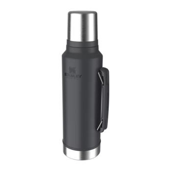 Stanley® Legendary Classic Bottle 2.0, 2811347121, 1,4л, черный, нержавеющая сталь, 40ч горячий, 35ч холодный, 6д со льдом (2811347121)