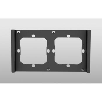 Sonoff Рамка для выключателя M5 80 двойная M5-2C-80-F, 157x86x14.8mm, огнестойкий PC V0, совместима с выключателями M5-80 (M5-2C-80-F)