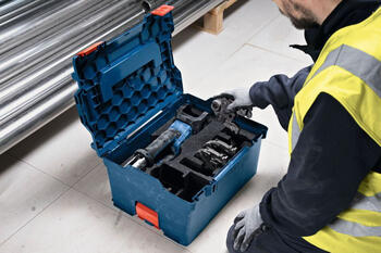 Kompakts akumulatora preses instruments 18V, 19 kN, 06019M2002, BOSCH (06019M2002)