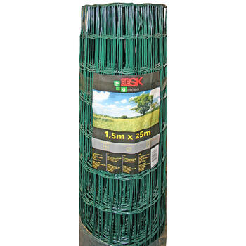 Žogs metināts, cink. ar PVC pārkl. 1.5x25m Acs70x100mm (08-12-0212)