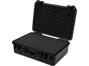 Yato instrumentu kaste YT-08904, 470x357x176 mm, IP55, polipropilēns, ar sūkli, dekompresijas vārsts, rokturis, melna (YT-08904)