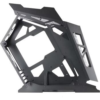 Jata MC61 Silikons, Datora korpuss, MC61, 394x203x369mm, 4x120mm ARGB ventilatori, MicroATX/Mini-ITX saderība (MC61)