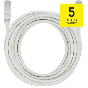 Emos UTP Patch Cable CAT5E PVC S9125, 5 м, 8 проводов, RJ45/RJ45, серый, PVC, 1000 Base-T (S9125)