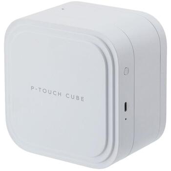 Brother PTP910BTZ1, принтер для этикеток, 360 dpi, 20 мм/с, Bluetooth 5.0, USB, лента TZe, белый (PTP910BTZ1)