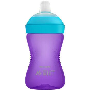 Philips Avent My Grippy mācību krūzīte ar mīkstu snīpi 300ml, 9M+, lillā (SCF802/02)