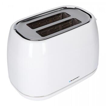 Blaupunkt Toster TSS802WH, 900W, 2 spraugas, 6 cepšanas līmeņi, atkārtota sildīšana, automātiska centrēšana (TSS802WH)