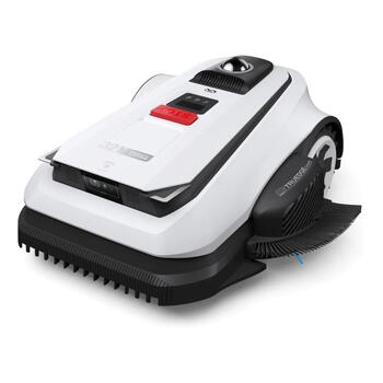 Ecovacs GOAT A1600 LiDAR PRO robotizēts zāles pļāvējs bez vada 1600m² 330mm LiDAR navigācija Melns Balts (GOAT A1600)