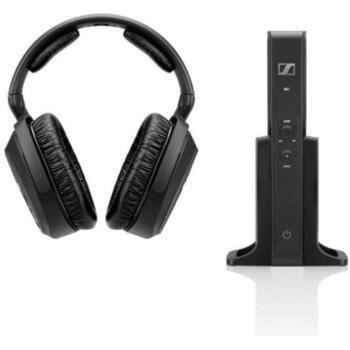 Sennheiser RS 175-U bezvadu austiņas, 508676, 17-22000 Hz, 114 dB, 100 m, 18 h, virs auss, melnas (508676)