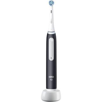 Oral-B elektriskā zobu birste iO3 Matt Black, 1 galviņa, 3 režīmi, litija jonu akumulators, uzlādes bāze, matēts melns (iO3 Matt Black)