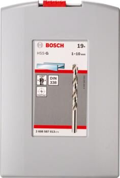 Metāla urbju komplekts PRO METAL HSS-G, ilgmūžīgi un precīzi, 2608587013 BOSCH (2608587013)