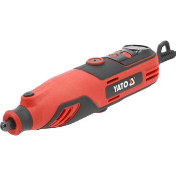 Yato LED rotācijas instruments YT-82077, 130W, 220-240V, 50Hz, 10000-35000 min⁻¹, 2.3/3.2mm, IP20, II klase, 35mm, urbšana (YT-82077)